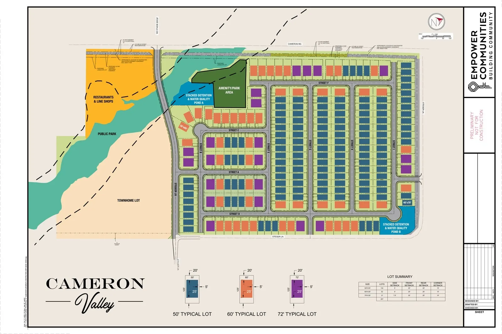 Cameron Valley site plan